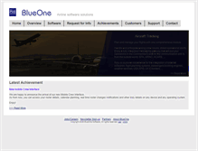 Tablet Screenshot of blueonesoftware.com